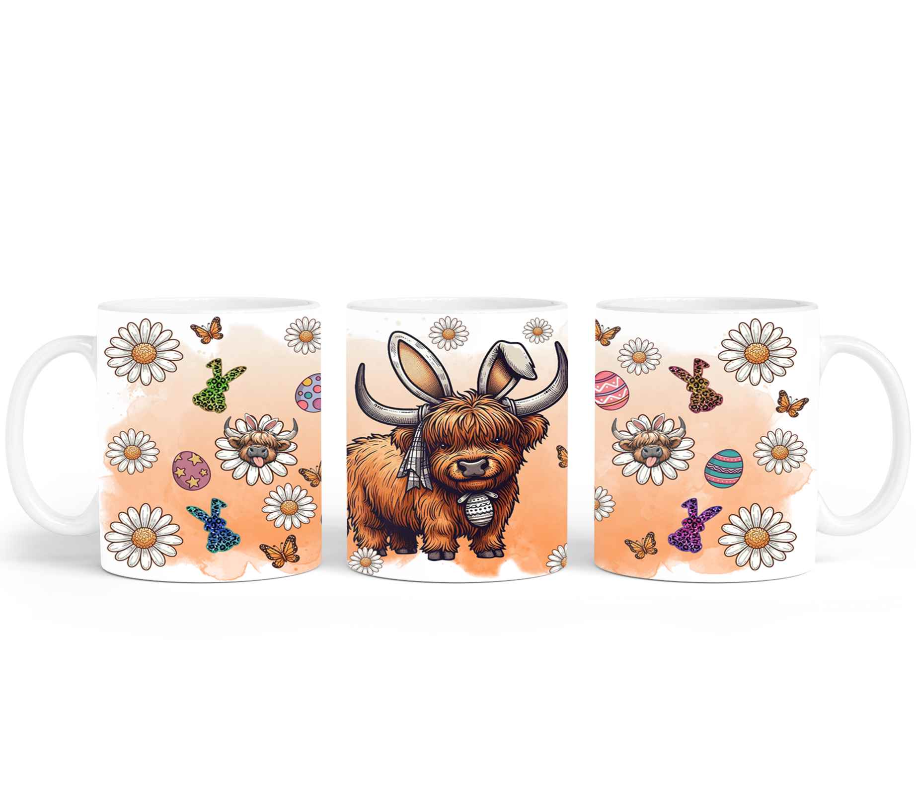 Highland Cow Easter-10381